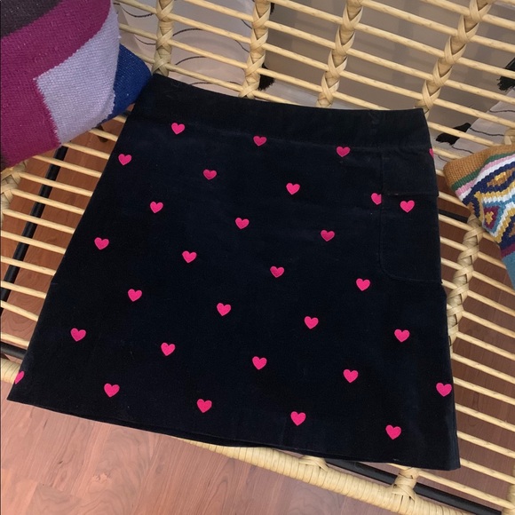 Lilly Pulitzer Dresses & Skirts - Rare Lilly Pulitzer Pink Hearts and Velvet Skirt